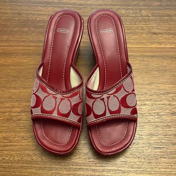 Coach wedges  - Picture 1 of 4